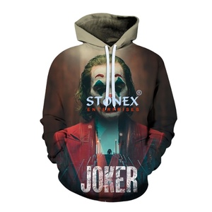 Sublimación All Over Print Logo Bordado Apliques Parche Sudadera con capucha gruesa Hombres Sudadera con capucha activa Baggy French Terry Hoodies para hombres - Product Image 1