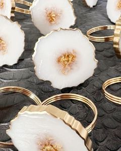 <b>Resin</b> crafted new handmade napkin ring durable - high quality here <b>top</b> seller - vintage look - <b>table</b> decor - Product Image 2