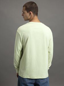 เสื้อยืดแขนยาวผู้ชาย ทรงหลวม ใส่สบาย ระบายอากาศได้ดี เหมาะสำหรับฤดูใบไม้ร่วงและฤดูหนาว ผลิตจากผ้าฝ้าย ใช้สำหรับออกกำลังกาย เสื้อยืดสำหรับเด็กผู้ชาย เสื้อยืดผู้ชาย - Product Image 3