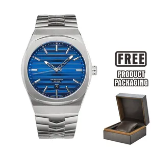 (Ensemble de boîtes) montre-bracelet de produits de style nouveau et rentable avec date quartz pour hommes ODM montre-bracelet OEM montre-bracelet