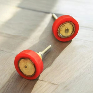 Wooden Resin <b>Knobs</b> Personalized Engravings Coastal Design Eco-Friendly Unique Design for Living Room Furniture Indoor Use - Product Image 1