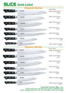 Cuchillo de Chef Serrado Certificado para Pruebas de Corte 2000, Acero Quirúrgico Seki Japón - Product Image 3