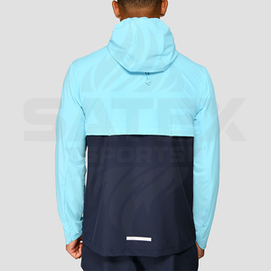 Chaquetas cortavientos personalizadas con logotipo, MOQ bajo, impermeables, para hombre, fabricante de Pakistán. - Product Image 3