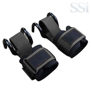 Crochets de levage de qualité professionnelle pour la musculation, sangles de poignet rembourrées pour la force athlétique et le soutien en musculation - Product Image 4