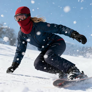 Pasamontañas Térmico de Forro Polar Personalizado para Invierno, Máscara Facial Completa Cortavientos, Capucha para Motocicleta, Esquí, Ciclismo, para Hombre y Mujer - Product Image 4