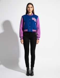 Trendy Crop Top <b>Jacket</b> Short Fit Fashion Bomber for <b>Women</b> Wholesale Available Knitted Sweater - Product Image 1