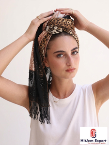 Elegant Silk Square Scarves Custom Digital <b>Print</b> Lightweight Premium Fabric Fashion <b>Accessories</b> Bulk OEM Manufacturer - Product Image 3