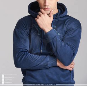 Sudadera con Capucha y Bolsillo con Aplique de Logotipo Personalizado, al por Mayor, de Alta Calidad, 100% Algodón, Felpa Gruesa, Estilo Urbano, Unisex - Product Image 2