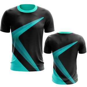 เสื้อยืดซับลิเมชั่นผู้ชายลดราคาพิเศษ 100% โพลีเอสเตอร์ แห้งเร็ว ระบายอากาศดี ขายส่ง เสื้อยืดแขนสั้นแบบหนา รับสั่งทำ - Product Image 6