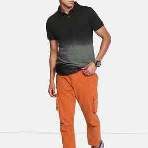 Camiseta Casual 100% Algodón con Logotipo Personalizado, Camiseta Oversize con Lavado Ácido para Hombre / Camiseta Bordada con Diseño Personalizado - Product Image 5