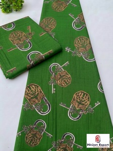 Tela Ligera de Sarga 100% Algodón con Estampado Africano Ghana para Ropa, Bolsos, Manualidades, Uso Exterior y Producción Textil Batik - Product Image 5