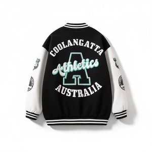Men Embroidered <b>Leather</b> <b>Jacket</b> Genuine <b>Leather</b> Fashion Motorcycle Coat Custom OEM ODM Wholesale Sample Service - Product Image 6