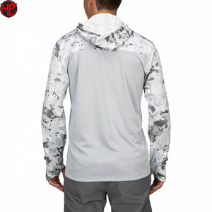 Sudadera con Capucha para Pesca, Protección Solar UPF 50, Secado Rápido, Transpirable, Anti-UV, Estampado de Camuflaje, Ropa de Pesca para Hombre - Product Image 6