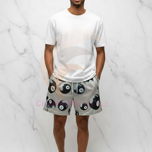 Nuevos Shorts Deportivos de Malla Transpirable para Hombre y Mujer, Casuales, para Baloncesto, Running, Sublimados, de Poliéster - Product Image 3