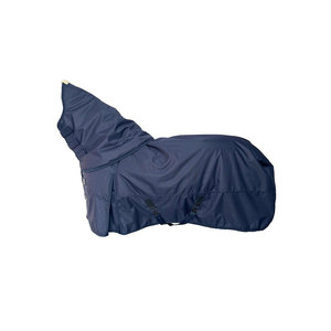 ผ้าคลุมม้าไนลอนสีน้ำเงินกรมท่า กันน้ำ ป้องกันทุกสภาพอากาศ - Product Image 1