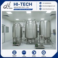 Ligne de production automatique de sirops liquides oraux avec intégration PLC pour le lavage, le séchage, le remplissage et le bouchage des flacons en verre cosmétiques