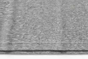 Camiseta Extra Grande para Hombre, 100% Algodón, Manga Corta, Cuello Redondo, Color Gris Jaspeado, Estilo Casual, Transpirable y Ecológica - Product Image 5