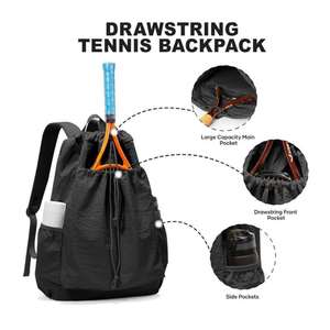 Bolsa de Raquetas de Béisbol Bagnex, Moderna, Impermeable, de Mezclilla, con Capacidad de 50-70L, para Entrenamiento de Pickleball y Bádminton - Product Image 5