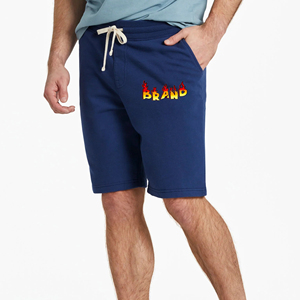Nouveauté 2026 – Short de sport respirant à séchage rapide pour homme, avec logo personnalisé, taille élastique et couleur unie sur le côté - Product Image 1
