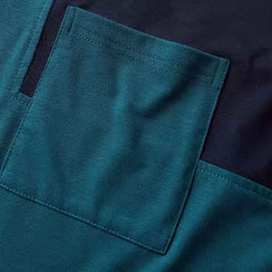 Camiseta Básica Premium para Hombre, Color Verde Oscuro, Manga Corta, Cuello Redondo, Corte Regular, Algodón Jersey, Estilo Casual para Verano, Fabricante - Product Image 3