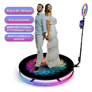 Machine de photomaton automatique à 360 degrés avec plateforme rotative motorisée pour les fêtes - Product Image 4