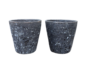 Macetas de cerámica esmaltada mixta Atlantis al por mayor, diseñadas con orificios de drenaje y aptas para uso en el hogar y el jardín. - Product Image 2