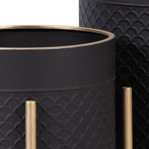 Soporte de Metal Decorativo Premium para Macetas, Resistente a la Oxidación, Fácil de Montar, Acabado Pulido Moderno, Uso en Interiores/Exteriores - Product Image 3