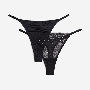 Seamless Low Waist Women's Sexy Panty Sets Soft Active Wear Fitness <b>Underwear</b> 100% Cotton Lightweight - Product Image 1