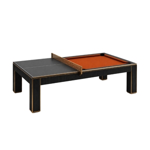 Classico Grand Edition Contemporary Convertible <b>Pool</b> Table | Premium Marble Finish with Table Tennis Attachment - Product Image 2