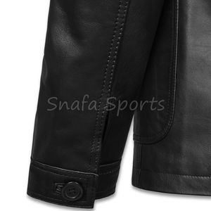 Premium Men Leather <b>Jacket</b> <b>Smart</b> Office Casual Coat High Quality Leather Outerwear Stylish Winter Wear Leather <b>Jackets</b> - Product Image 3