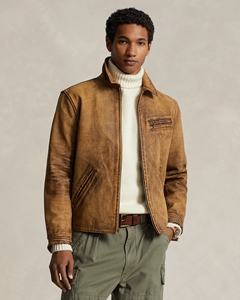 เสื้อแจ็คเก็ตหนังแท้คุณภาพสูงสำหรับผู้ชาย ใส่ได้ในฤดูหนาว สไตล์สตรีทแวร์ ระบายอากาศได้ดี แห้งเร็ว ราคาขายส่ง - Product Image 4