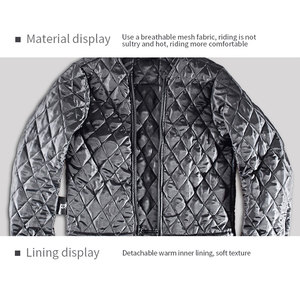 Motorcycle <b>Jackets</b> <b>Summer</b> <b>Men</b> Breathable Anti-Fall Motorcycle Racing Jersey Mesh Body Protection Riding Clothing Waterproof - Product Image 5