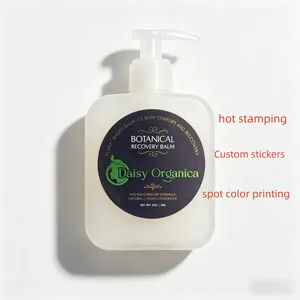 Etiquetas Adhesivas Personalizadas de BOPP Plateado Mate de Primera Calidad para Botellas de Cosméticos, Champú y Cuidado de la Piel, en Rollo, con Etiqueta Privada - Product Image 2