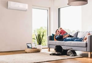 24000 BTU อินเวอร์เตอร์4ดาวอัจฉริยะเครื่องปรับอากาศร้อน & เย็นพร้อมสารทำความเย็น R 410A - Product Image 3