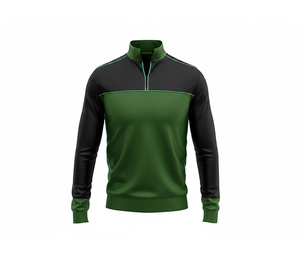 Custom Athletic Quarter Zip <b>Jacket</b> – OEM ODM Manufacturer for <b>Men</b> Women Youth Sportswear Quick Dry Team <b>Pullover</b> - Product Image 2