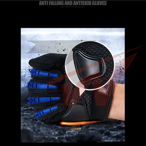 Gants de moto imperméables pour hommes, gants d'hiver chauds pour moto, gants de VTT, vente en gros, gants de moto MX, BMX, VTT - Product Image 4