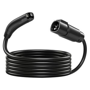 สายชาร์จรถยนต์ไฟฟ้าแบบ NACS ขนาด 48 แอมป์ ยาว 21 ฟุต รองรับแรงดันสูงสุด 240 โวลต์ กำลังไฟ 11.52 กิโลวัตต์ สำหรับ Tesla ระดับ 1/2 สายต่อขยายสำหรับชาร์จไฟฟ้าเคลื่อนที่ - Product Image 1