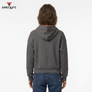 Sudaderas con Capucha para Mujer, al por Mayor, Transpirables, de Invierno y Otoño, Estampadas, Casuales, de Estilo Urbano, con Hombros Caídos, Tejidas y Personalizadas - Product Image 3