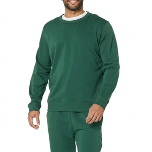 Sweat-shirt à capuche uni pour homme, coupe classique, 100% coton, lourd, avec logo sur le devant, respirant, écologique, streetwear d'hiver - Product Image 5