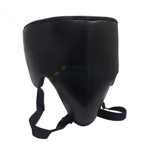 Protège-entrejambe en cuir anti-transpiration pour entraînement MMA et boxe, couleur et logo personnalisables, prix de gros, protection sportive pour hommes - Product Image 5