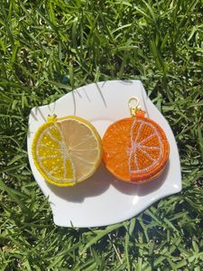 Classic Floral Embroidery Beaded Eco-Friendly <b>Customized</b> Handmade Colorful <b>Keychain</b> Bag Charm Accessory - Product Image 2