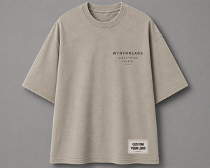 Camiseta Extra Grande de Alta Calidad para Hombre, Manga Corta, Cuello Redondo, Estampado Minimalista, 100% Algodón Jersey, Transpirable, Estilo Normcore - Product Image 1