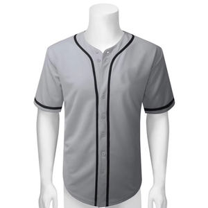 Uniforme de Béisbol Profesional Personalizado, Camiseta de Béisbol con Botones, Ropa de Equipo - Product Image 6