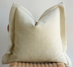 Housses de coussin 100% coton tissé, lavables, style américain, personnalisables, fermeture éclair, faites à la main, décoratives pour canapé - Product Image 2