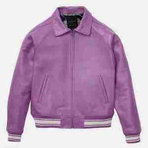 Chaqueta Deportiva Rohzen para Hombre, Estilo Vintage, de Cuero PU, Impermeable, Transpirable, Ecológica, con Parche Bordado y Puños Acanalados, Informal para Invierno - Product Image 3