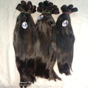 Nouvelles extensions de cheveux humains en vrac 2026, lisses et soyeuses, cheveux vierges indiens Remy, 8-28 pouces, vente en gros - Product Image 5