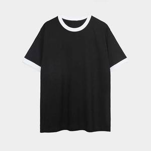 Camiseta Lisa sin Estampado, Camiseta Ringer Unisex - Product Image 4