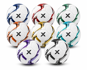 ลูกฟุตบอลยางแบบกำหนดเองได้ X |   สีขาว สีดำ สีทอง |   โลโก้ X |   ผู้ผลิต OEM ODM |   ดีไซน์ระดับพรีเมียม |   คุณภาพระดับพรีเมียม - Product Image 6