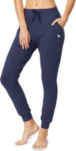 Pantalon décontracté en coton 100% lavé, coupe bootcut, avec cordon de serrage intérieur en polaire, personnalisé pour femme - Product Image 5