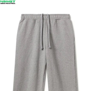 Modern Minimalist Plain Fleece Flare <b>Pant</b> Men Deep Side Pocket Solid Color Warm Training Sports Lounge Wear - Product Image 1